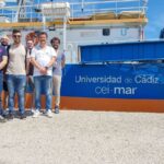 The research vessel of the University of Cadiz
