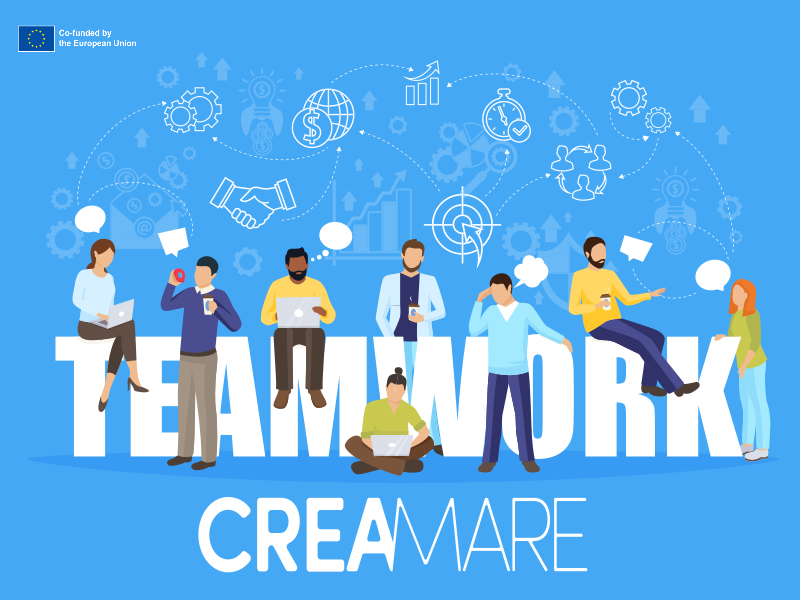 The one-week residency program in Italy for the 6 CREAMARE creatives is about to start