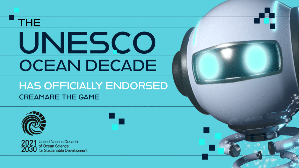 CREAMARE: The Game endorsed as an official UNESCO Ocean Decade activity!